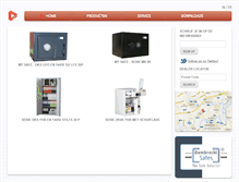 Tablet Screenshot of dombrechtsafes.eu